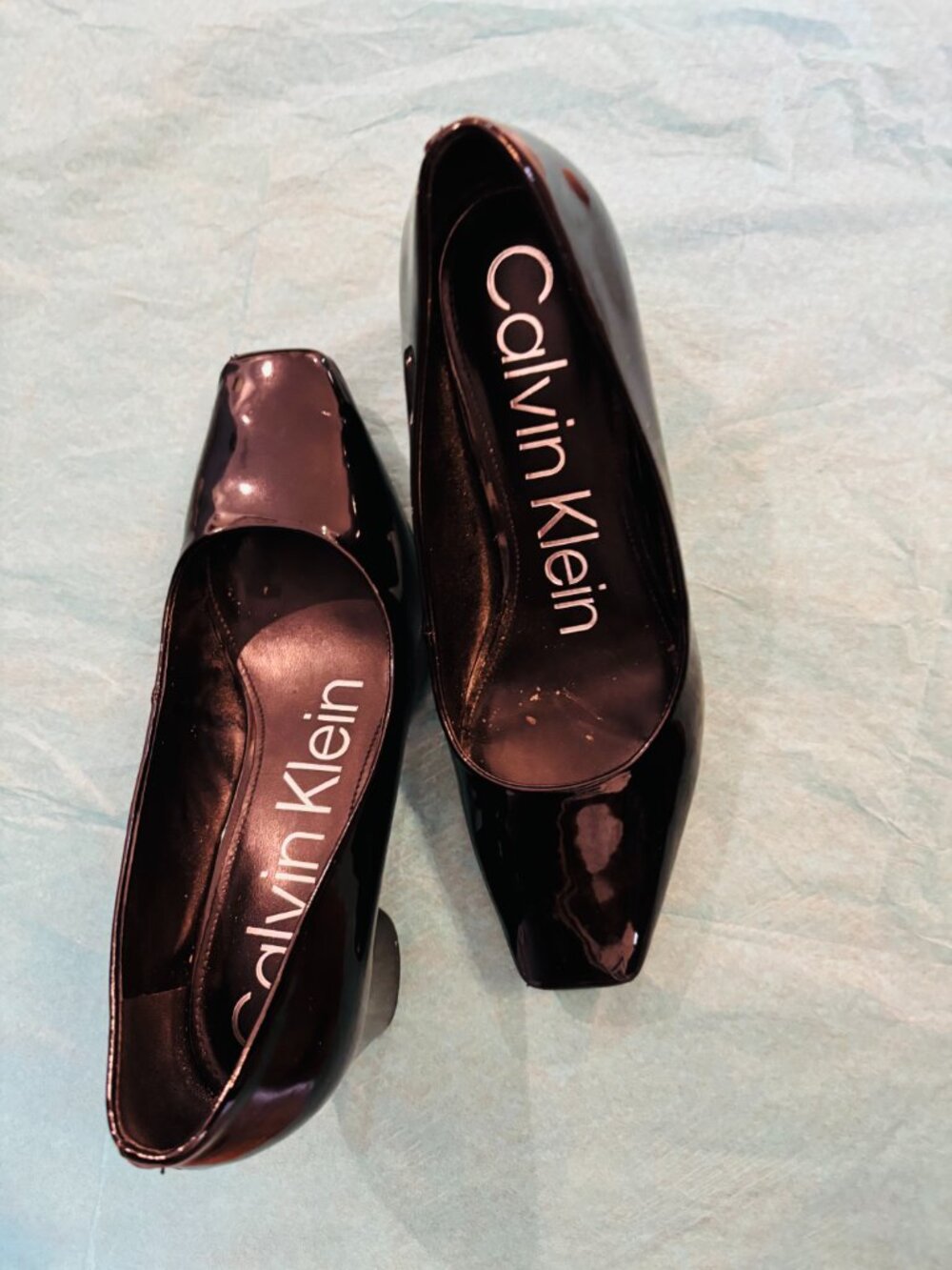 Calvin Klein Alanta Block Heel Dress Pumps